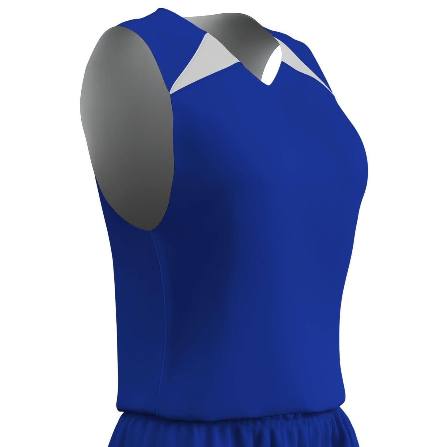 Birds Eye Mesh Reversible Basketball Jersey Shoulder Trim,Women, Adult