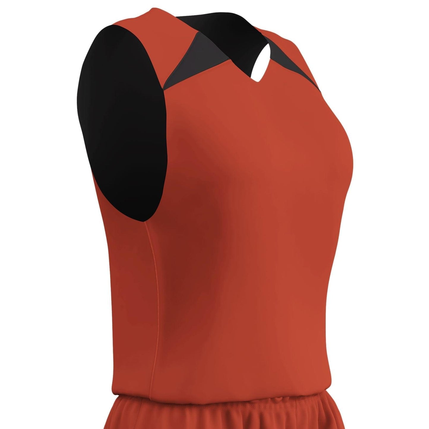 Birds Eye Mesh Reversible Basketball Jersey Shoulder Trim,Women, Adult