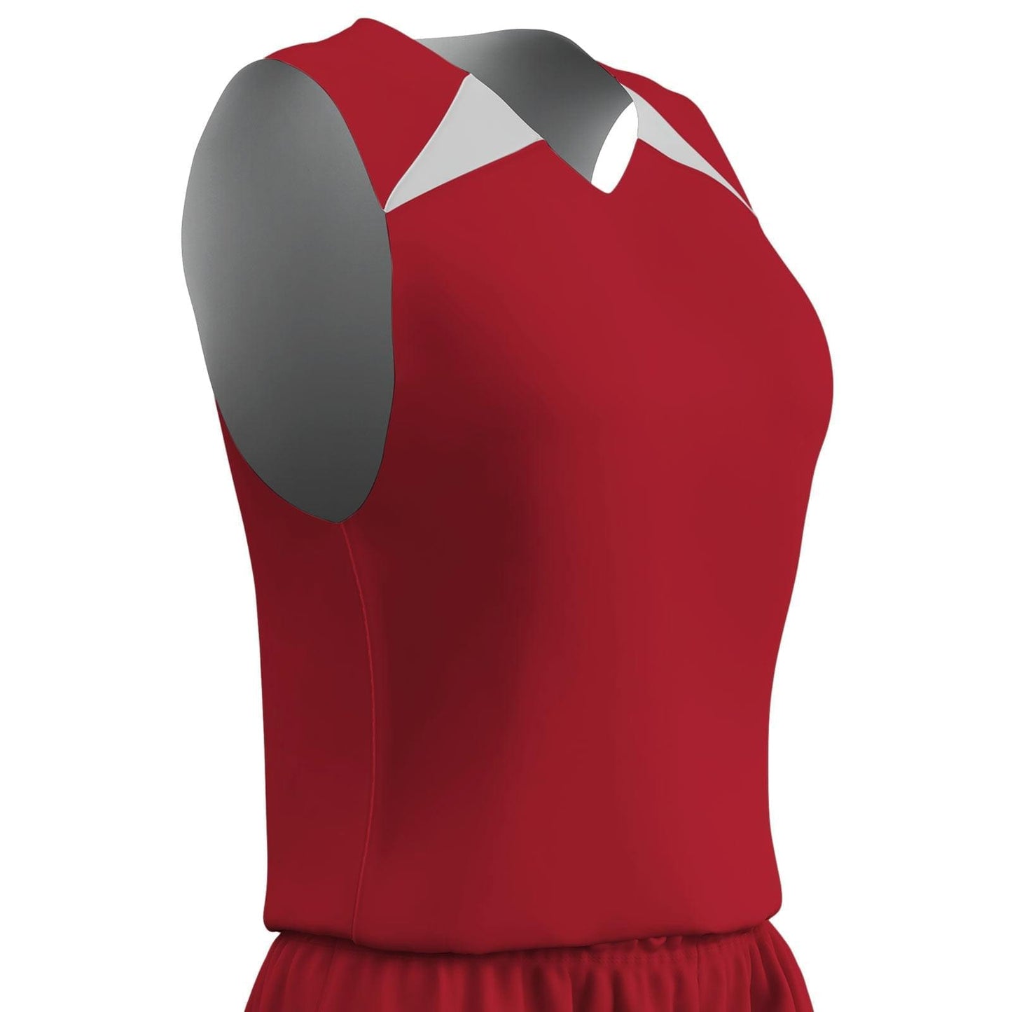 Birds Eye Mesh Reversible Basketball Jersey Shoulder Trim,Women, Adult