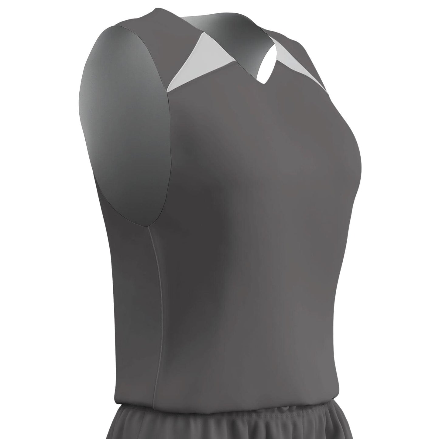 Birds Eye Mesh Reversible Basketball Jersey Shoulder Trim,Women, Adult