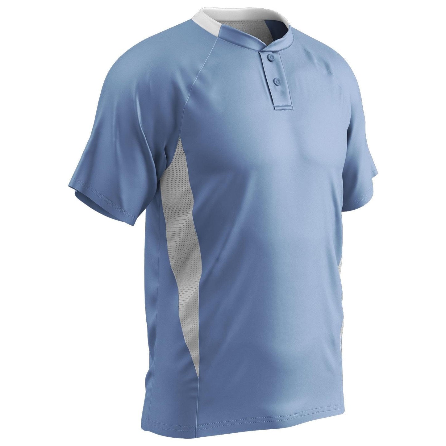 Clean-Up 2-Button 2-Color Moisture Wicking Jersey, Adult