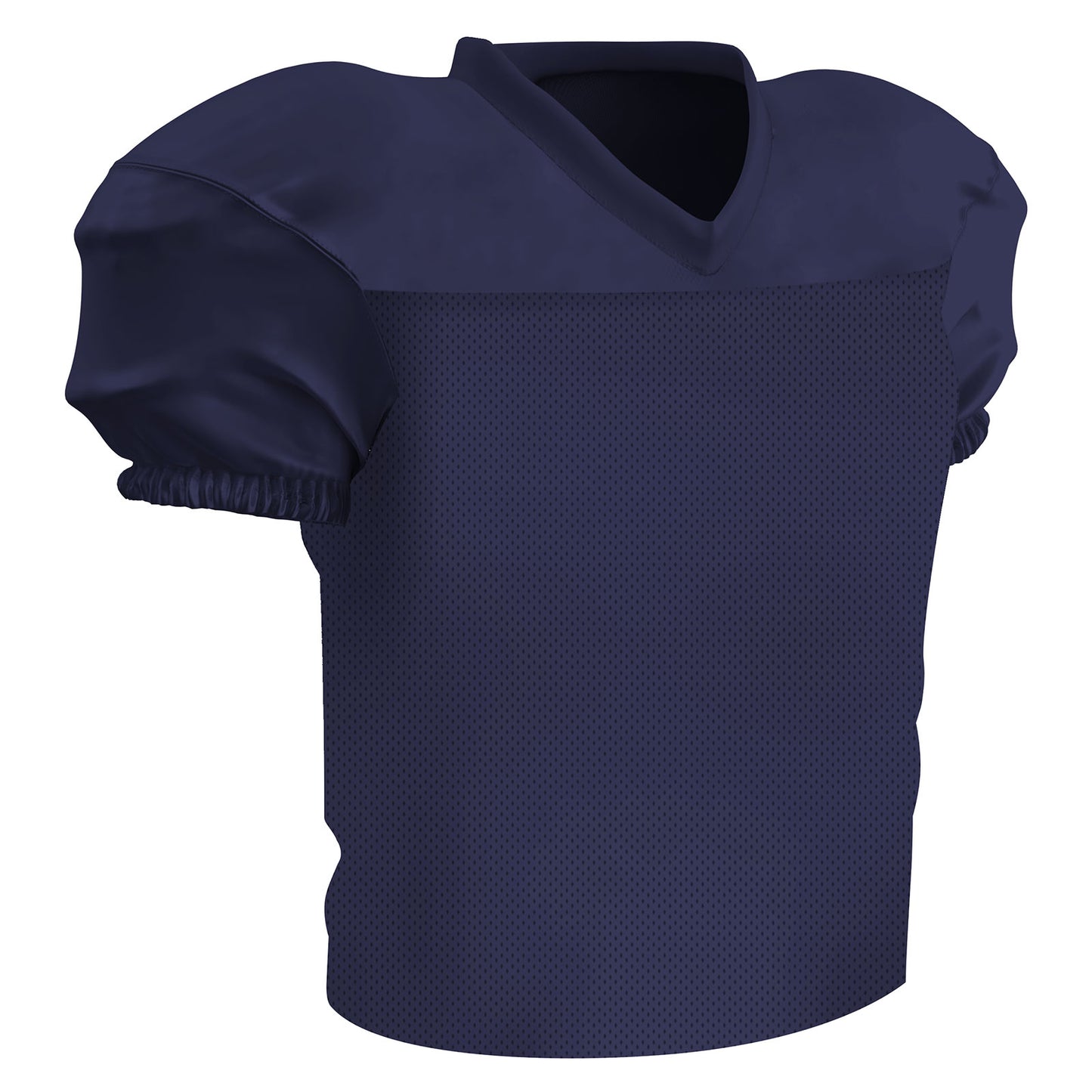 Preseason Practice Football Jersey Waist Length Mesh NAVY BODY