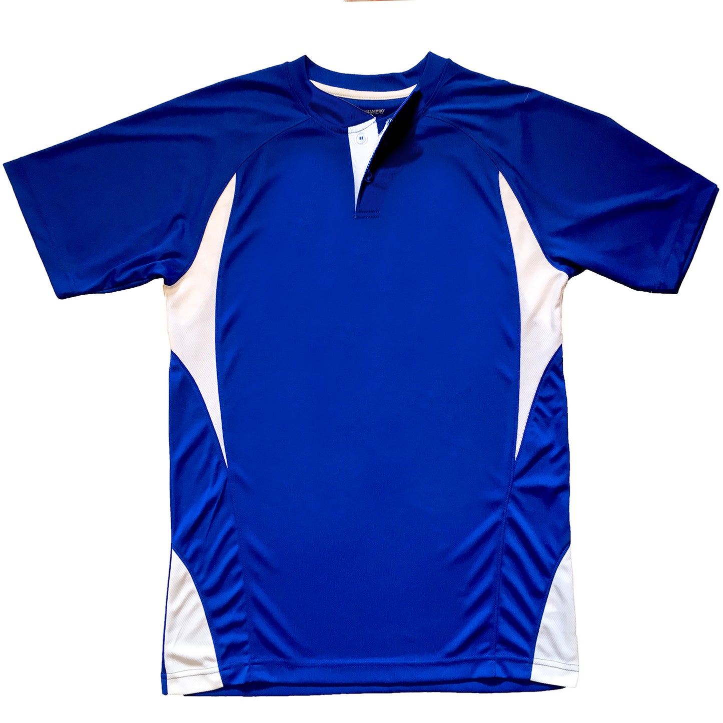 Wild Card 2 Button 2 Color Baseball Jersey, Boys