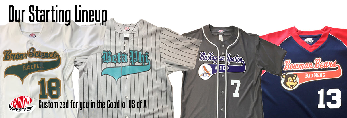 Custom Sports Jerseys, Starting Lineup Uniforms