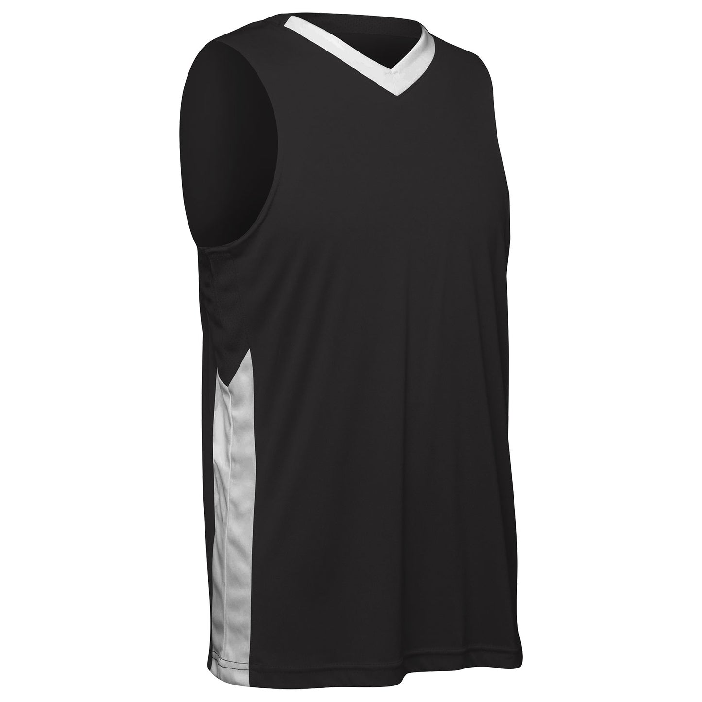 Icon 2 Color V-Neck Moisture Wicking Men's Basketball Jersey