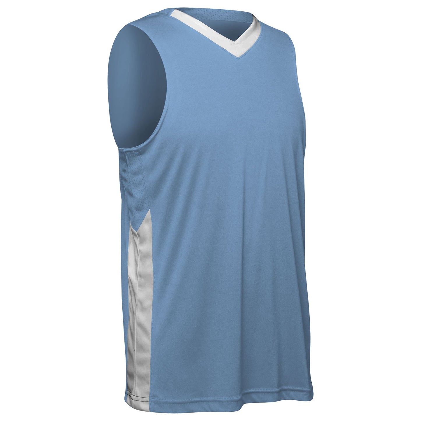 Icon 2 Color V-Neck Moisture Wicking Men's Basketball Jersey