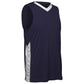 Icon 2 Color V-Neck Moisture Wicking Boys Basketball Jersey