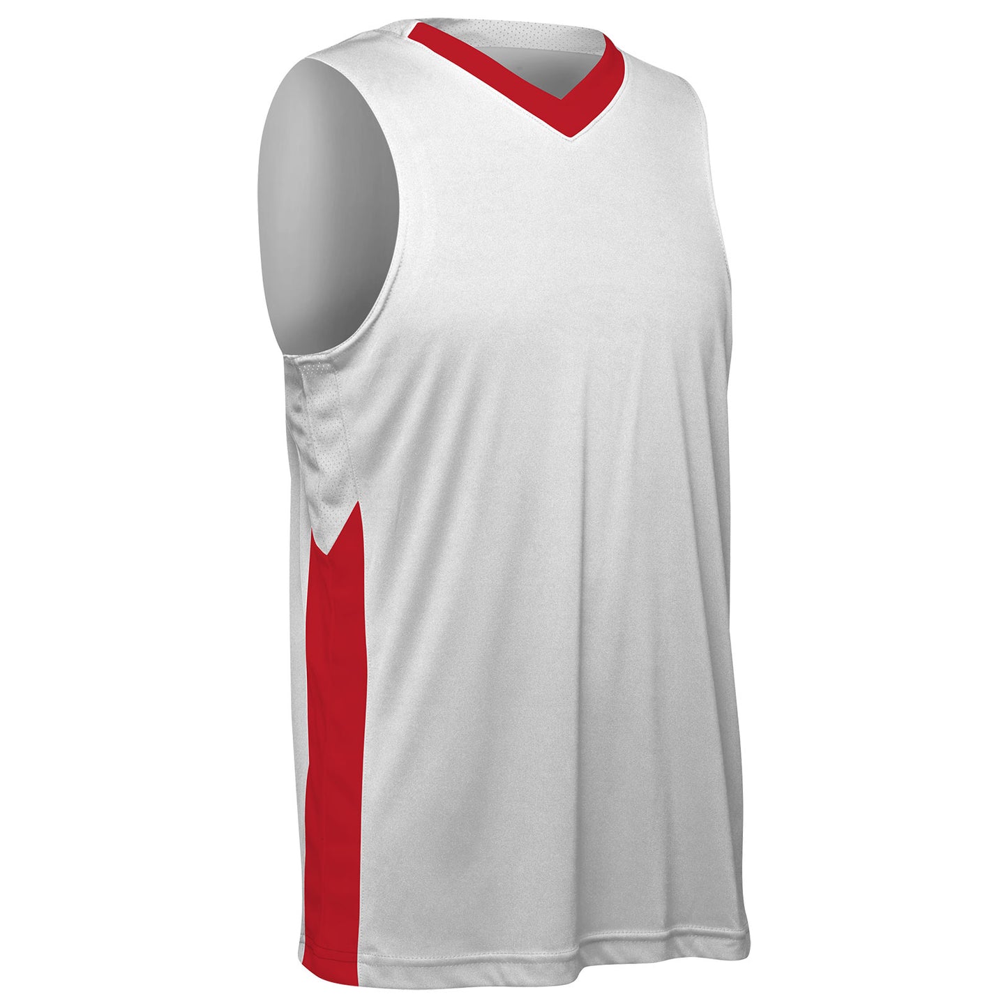 Icon 2 Color V-Neck Moisture Wicking Men's Basketball Jersey