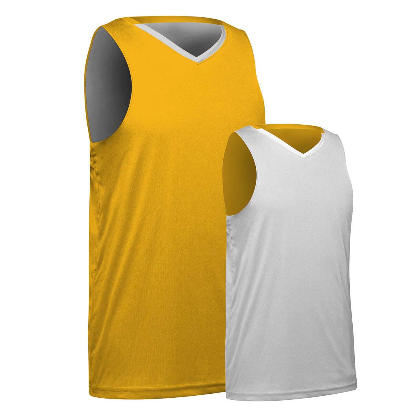 Victorious Lightweight V-Neck Reversible Basketball Jersey, Mens,Boys