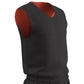 Polyester Tricot Mesh Reversible Basketball Jersey Shoulder Trim, Mens, Adult
