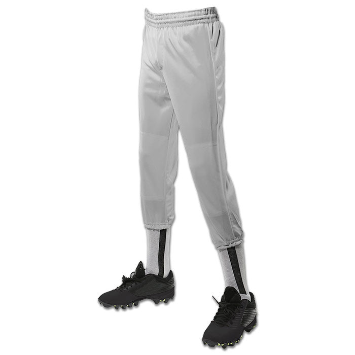 Performance Pull-Up Economical Elastic Ankle Baseball Pant, Mens, Boys