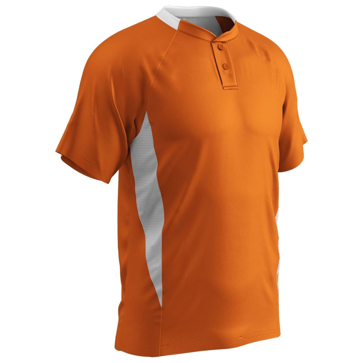 Clean-Up 2 Button 2-Color Moisture Wicking Jersey, Boys