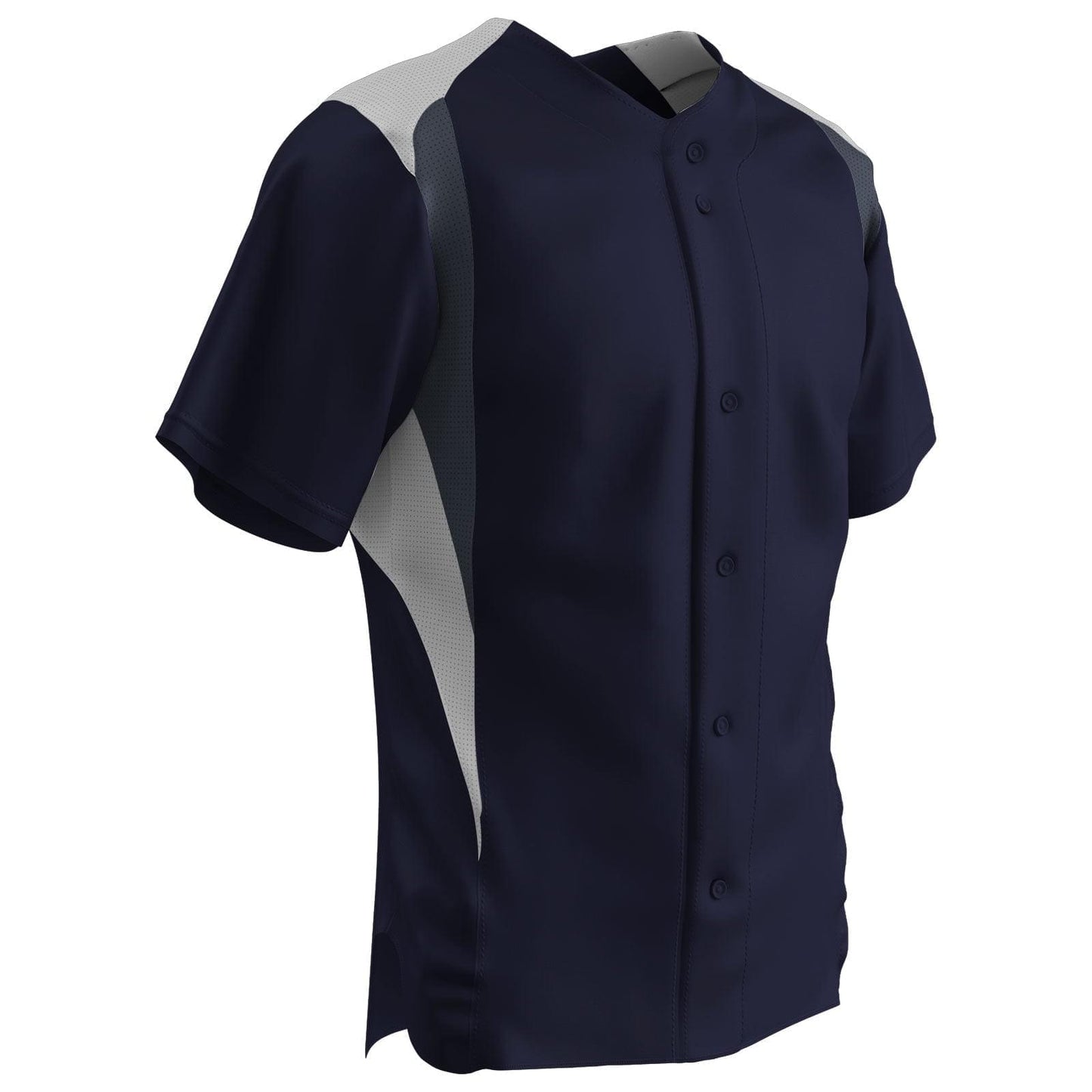 Bull Pen Full Button 3 Color Jersey, Mens, Boys