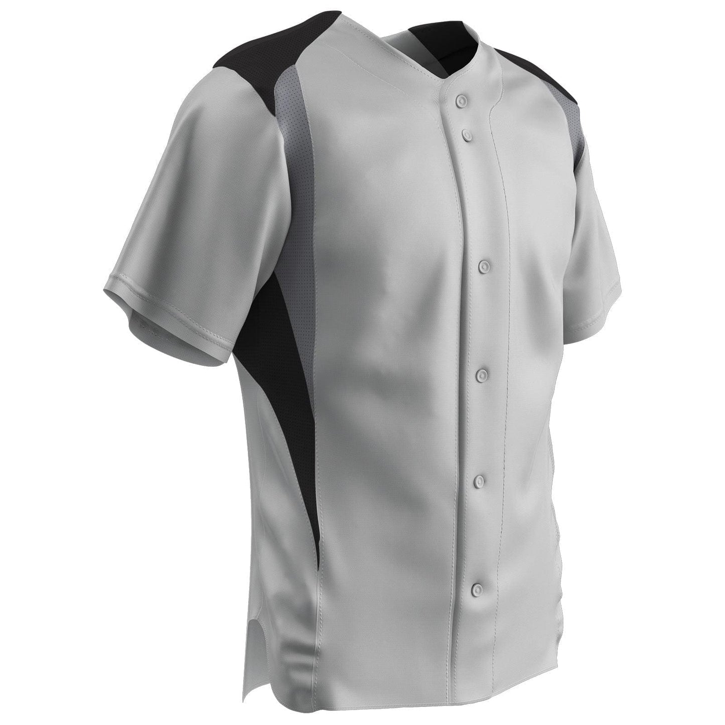 Bull Pen Full Button 3 Color Jersey, Mens, Boys