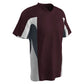 Relief V-Neck 3 Color Baseball Jersey MAROON BODY, GRAPHITE BODY, WHITE BODY