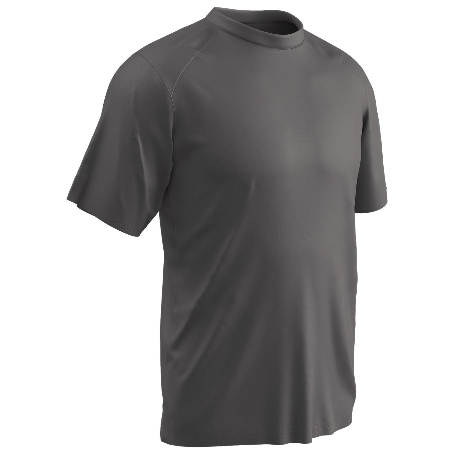 Leader Moisture Wicking Technical T-Shirt CHARCOAL BODY