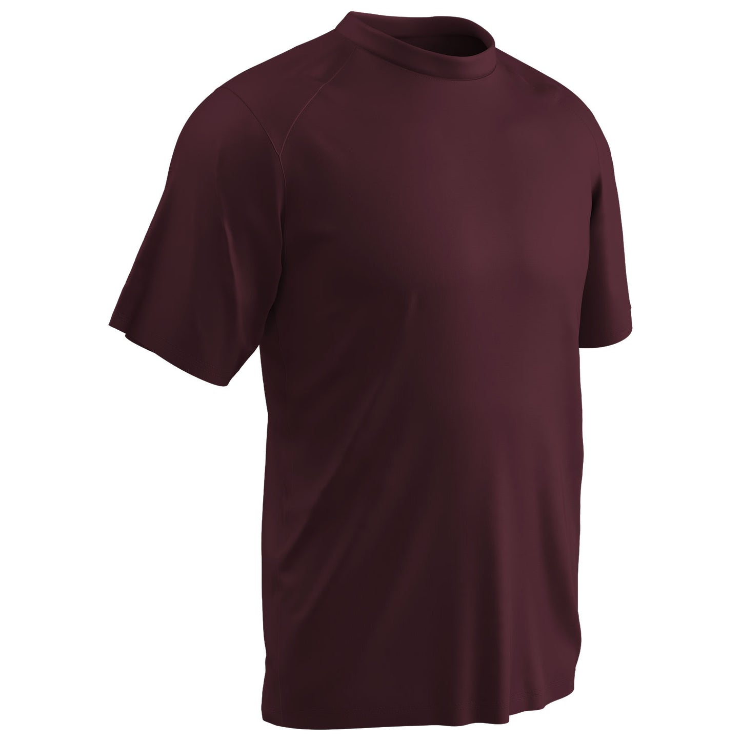 Leader Moisture Wicking Technical T-Shirt MAROON BODY