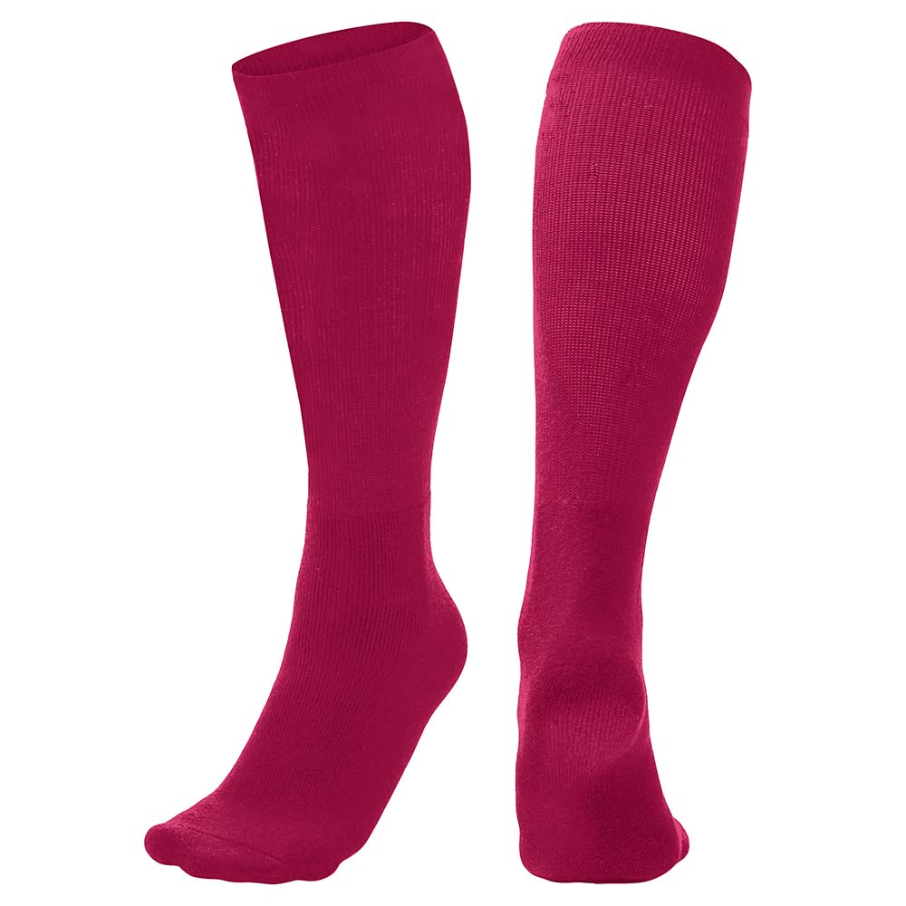 Multi-Sport Socks For Soccor CARDINAL BODY