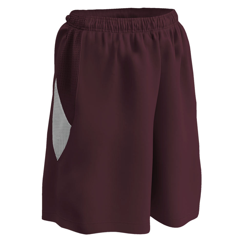 Post Up Reversible Women and Girls Basketball Short With Mesh Sides