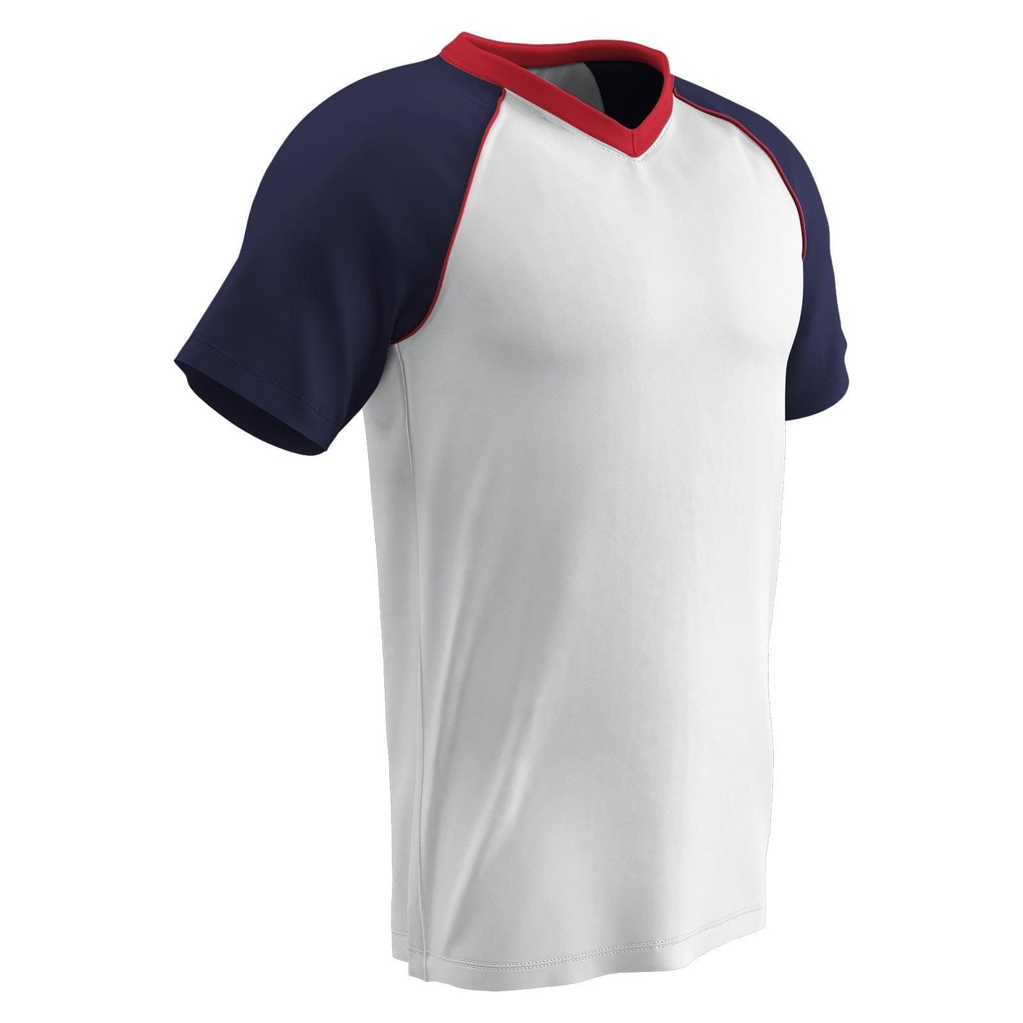 Bunt 3 Color V-Neck Major Team Baseball Jersey, Mens