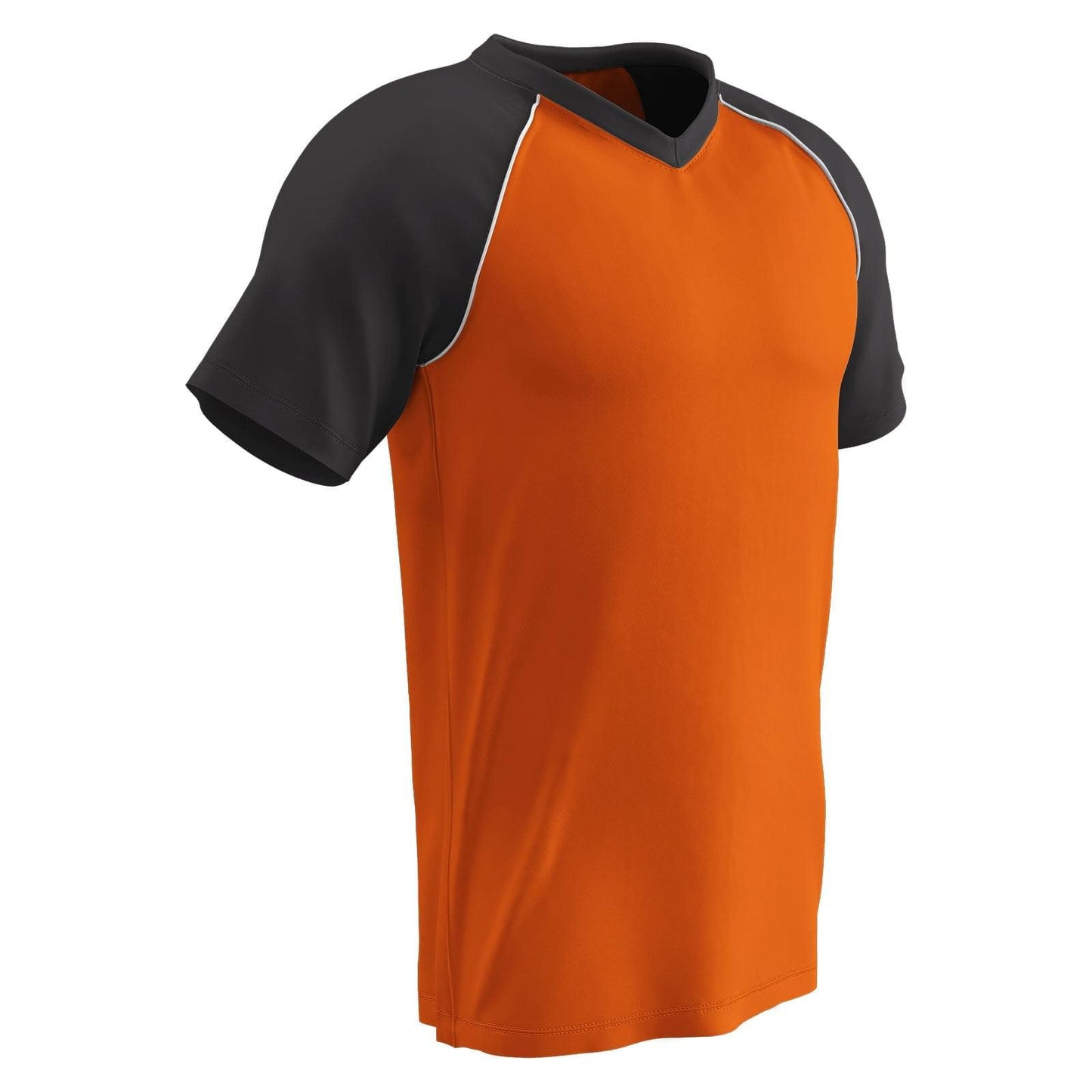 Bunt 3 Color V-Neck Major Team Baseball Jersey, Mens