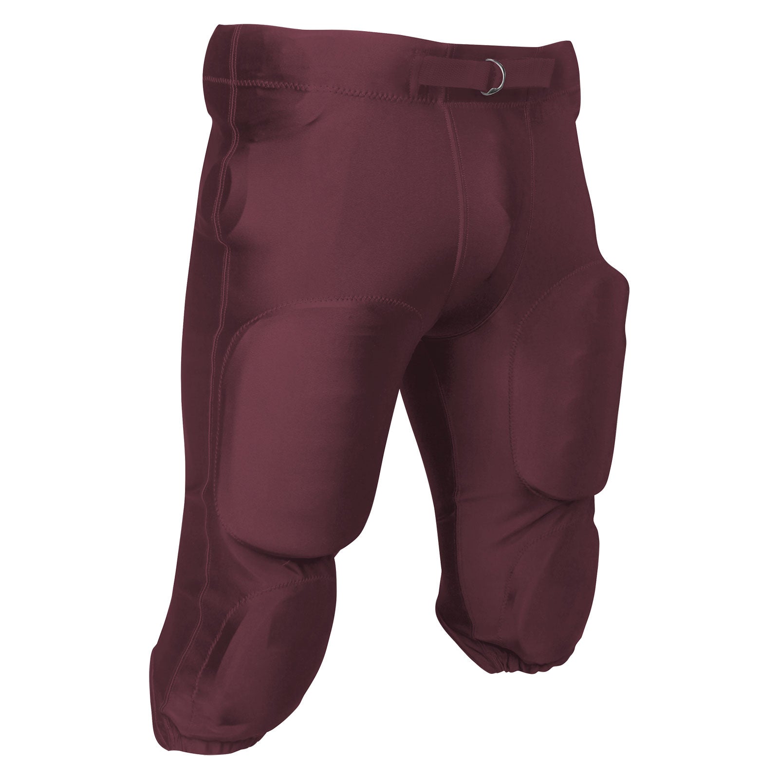 Traditional Football Pant With Pad Pockets MAROON BODY