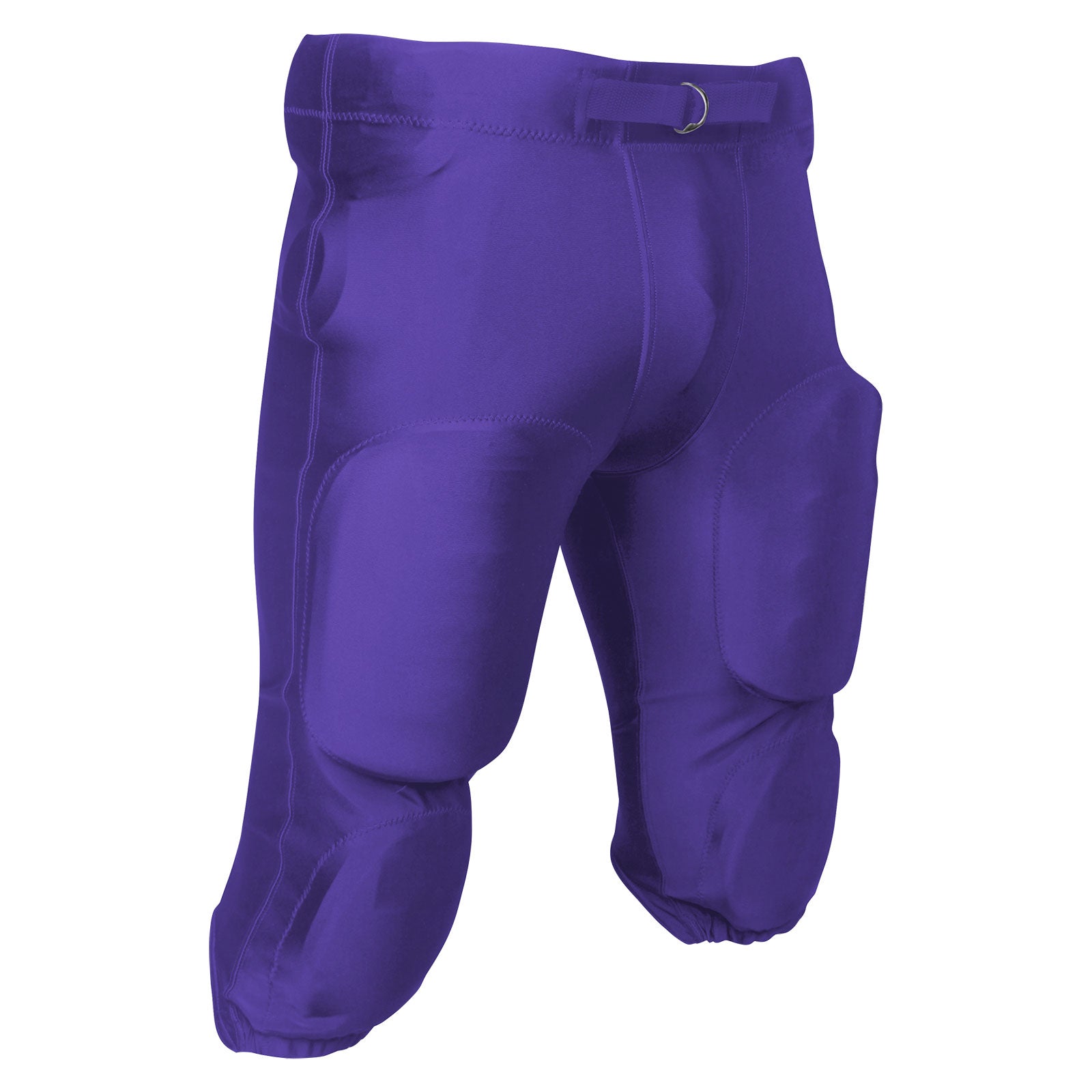 Traditional Football Pant With Pad Pockets PURPLE BODY