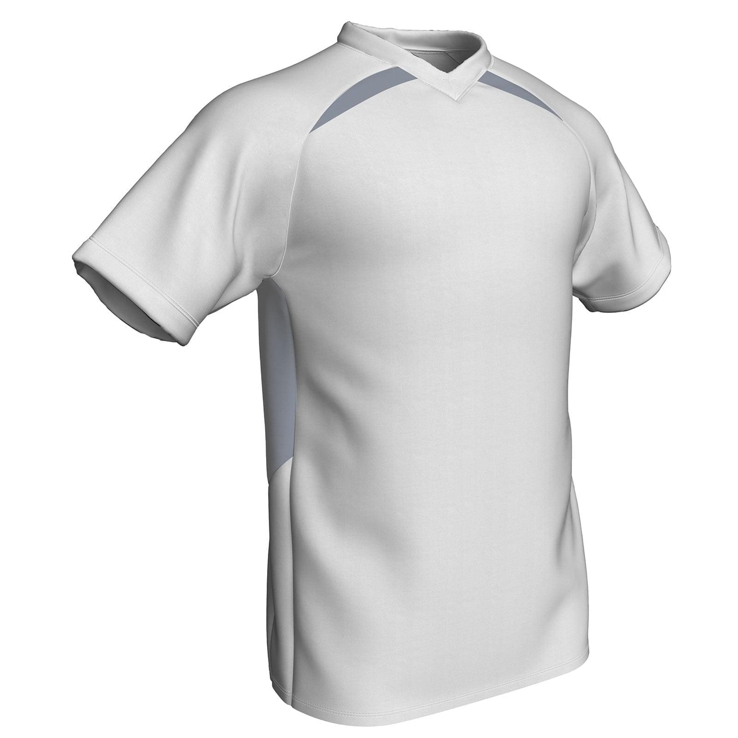 Check 2 Color Performance V-Neck Baseball Jersey, Adult, Boys