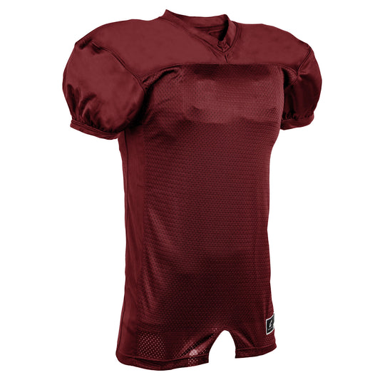 Pro Game Stretch Mesh Solid Football Jersey CARDINAL BODY