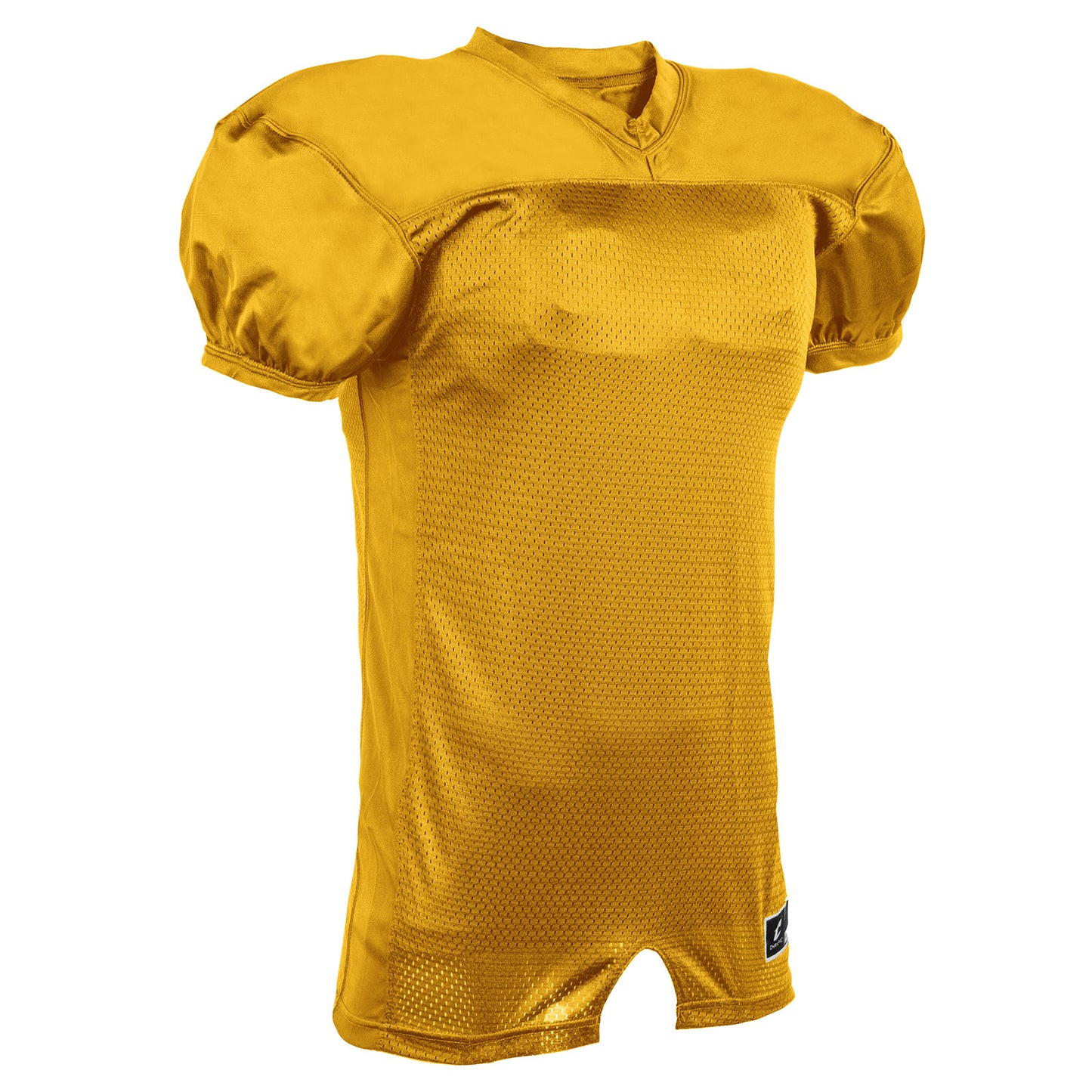 Pro Game Stretch Mesh Solid Football Jersey GOLD BODY