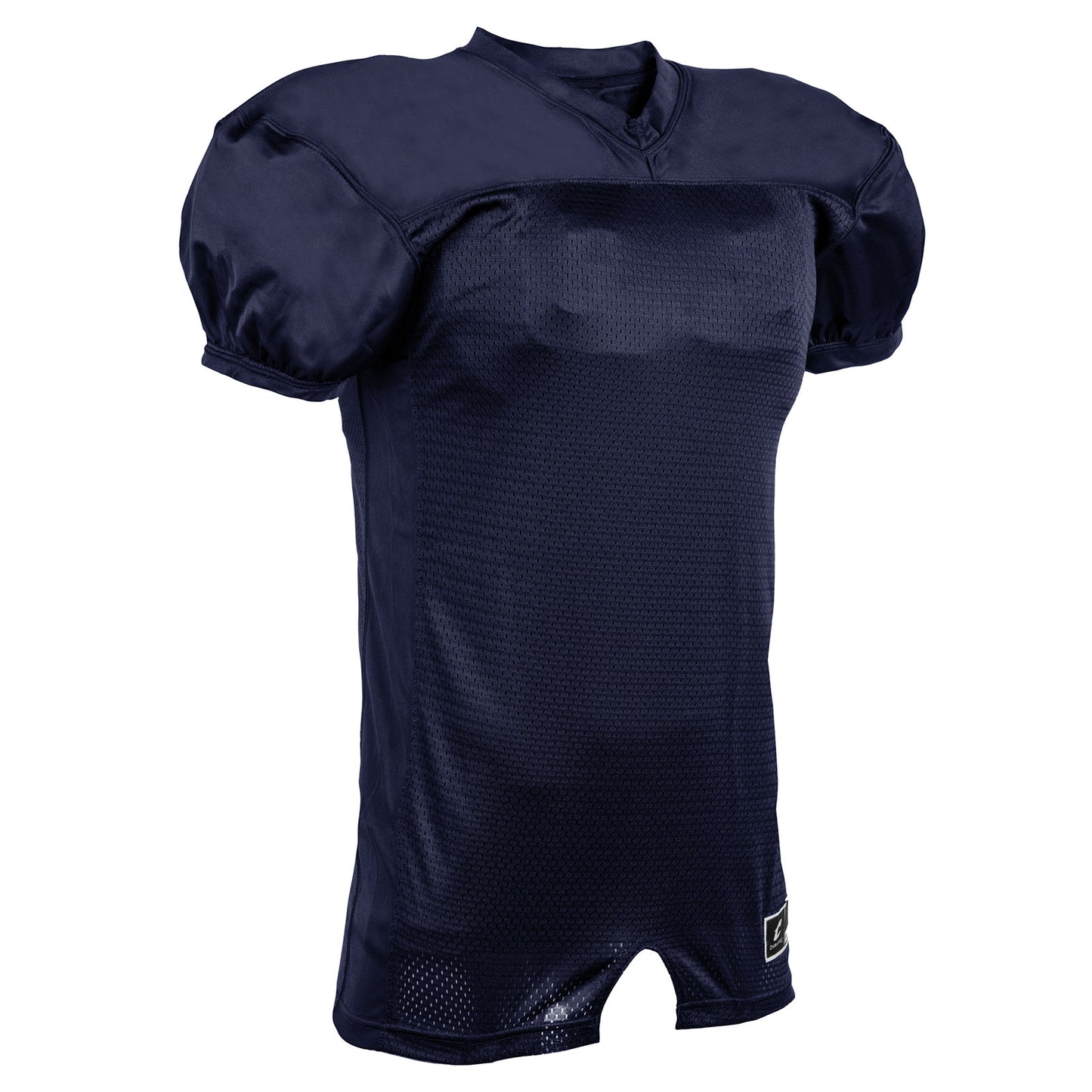 Pro Game Stretch Mesh Solid Football Jersey NAVY BODY