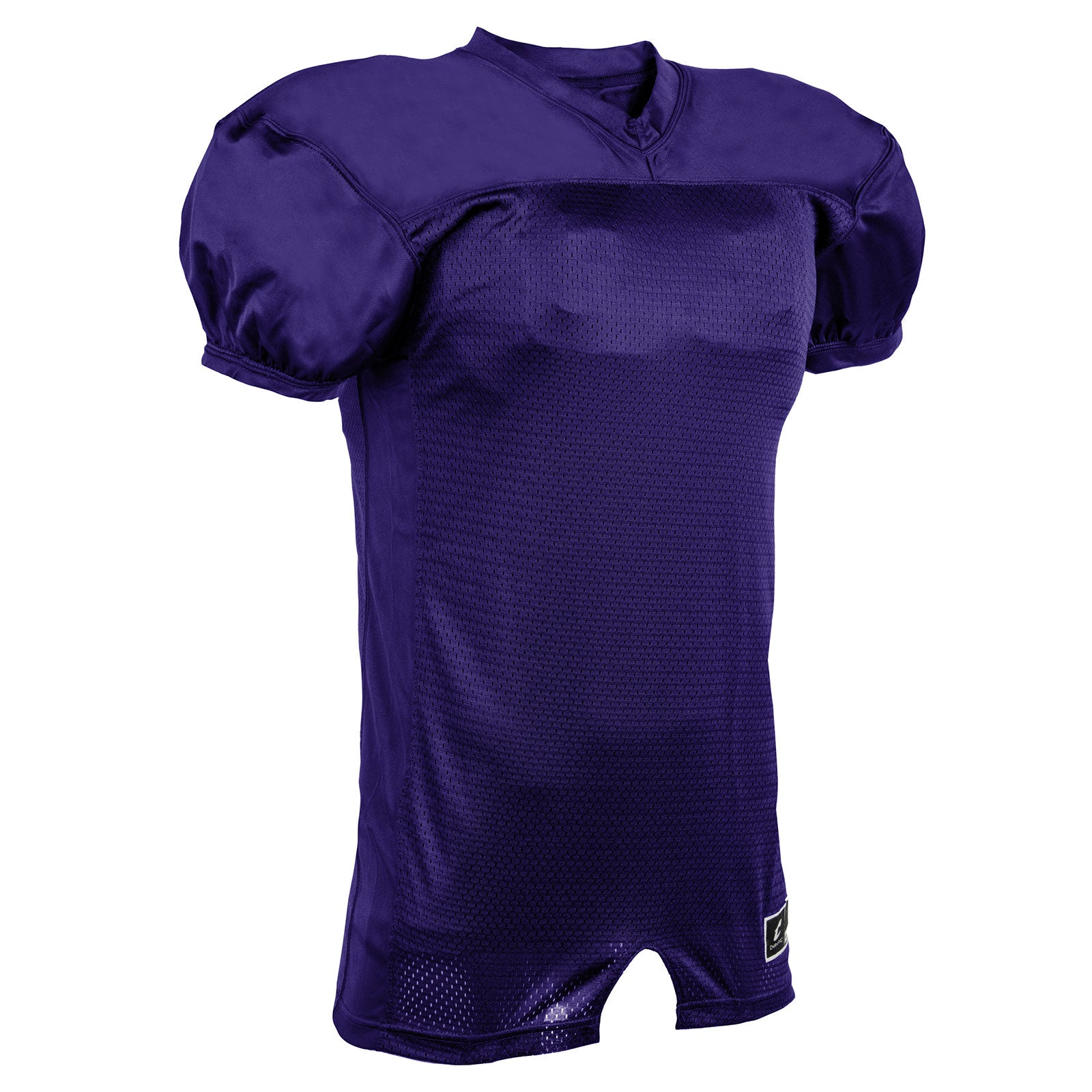 Pro Game Stretch Mesh Solid Football Jersey PURPLE BODY