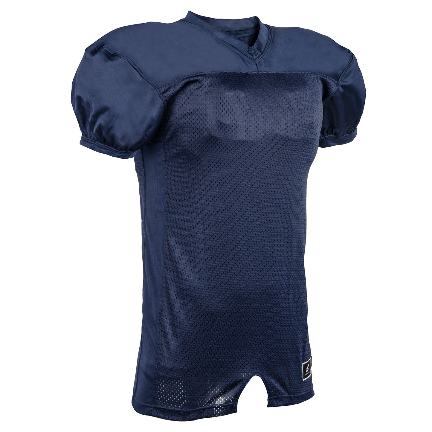Pro Game Stretch Mesh Solid Football Jersey SILVER BODY