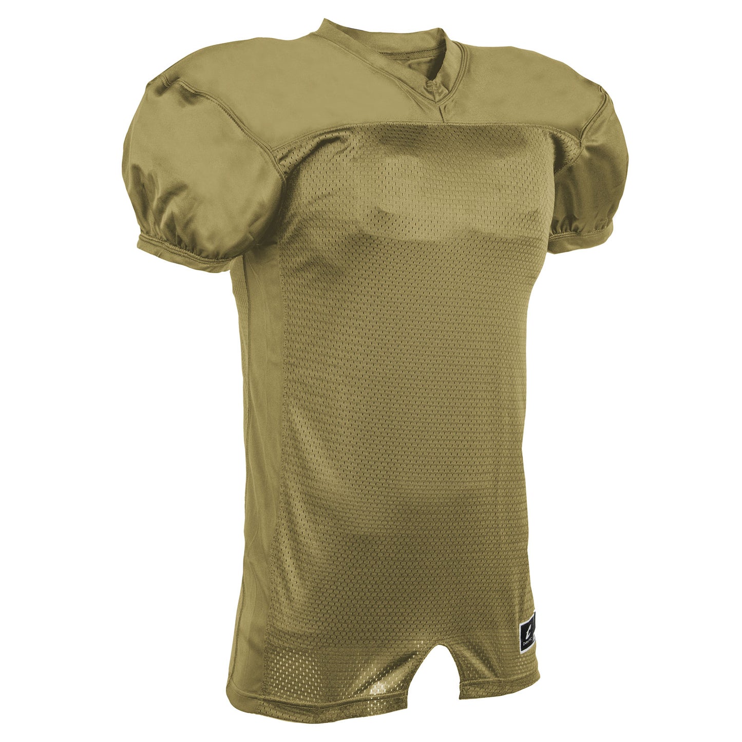 Pro Game Stretch Mesh Solid Football Jersey VEGAS GOLD BODY