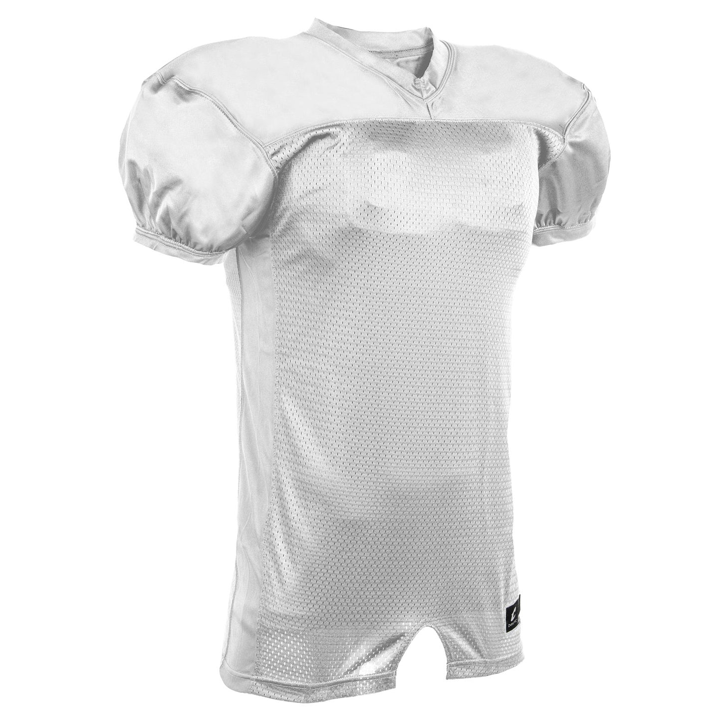 Pro Game Stretch Mesh Solid Football Jersey WHITE BODY