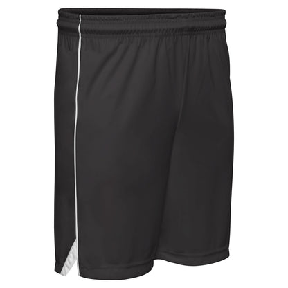 Elite Moisture Wicking Mens Basketball Short With Side Piping, , Adult