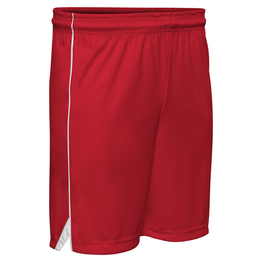 Elite Moisture Wicking Girls Basketball Short With Side Piping, Youth