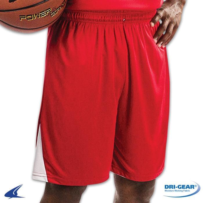 Birds Eye Mesh Reversible Basketball Short With Mesh Sides, Mens