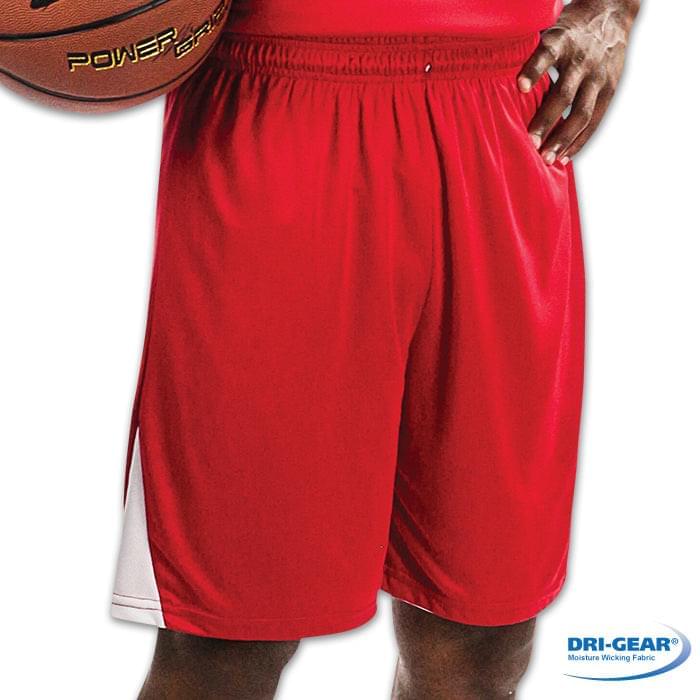 Birds Eye Mesh Reversible Basketball Short With Mesh Sides, Boys