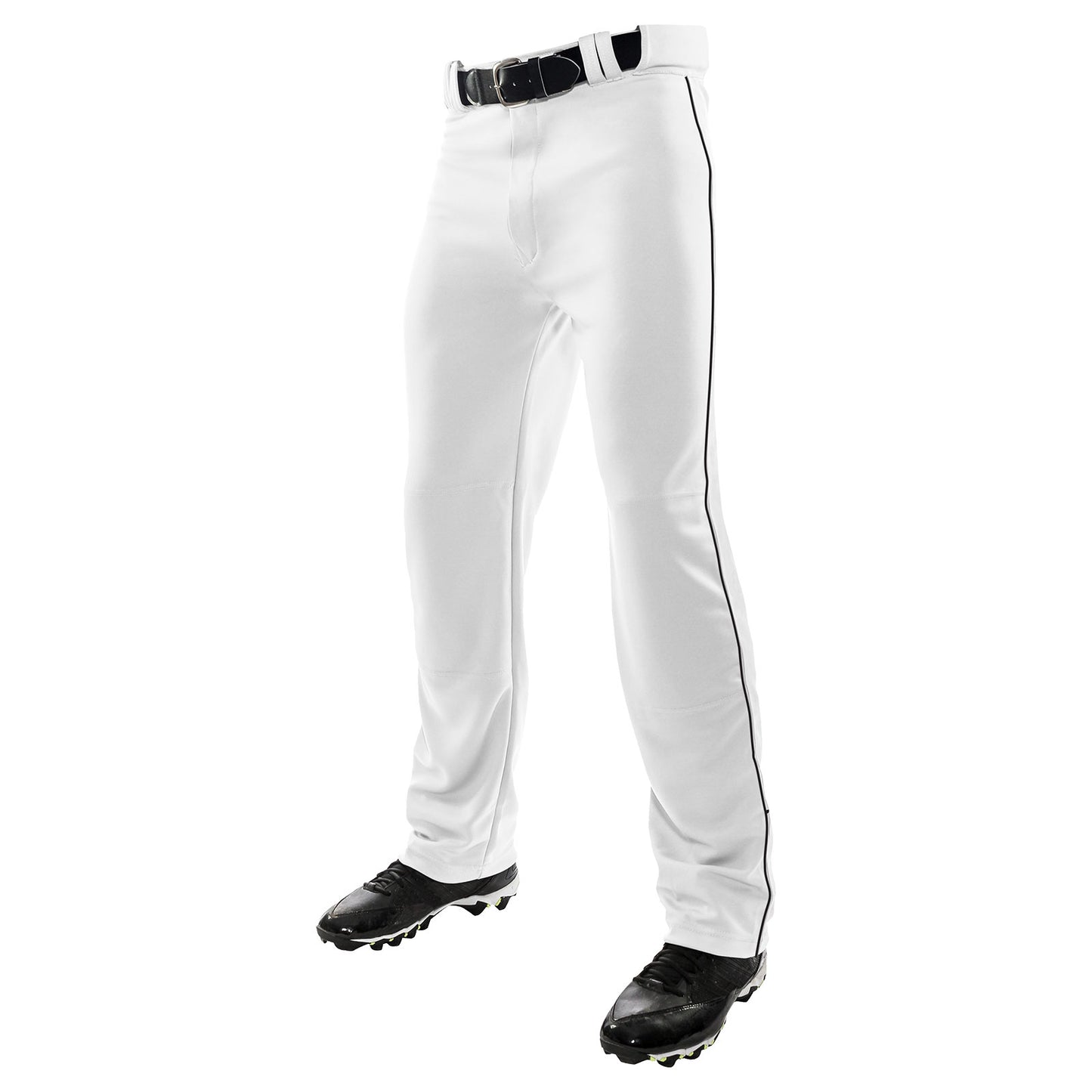 Open Bottom Baseball Pant With Piping, Mens, Boys